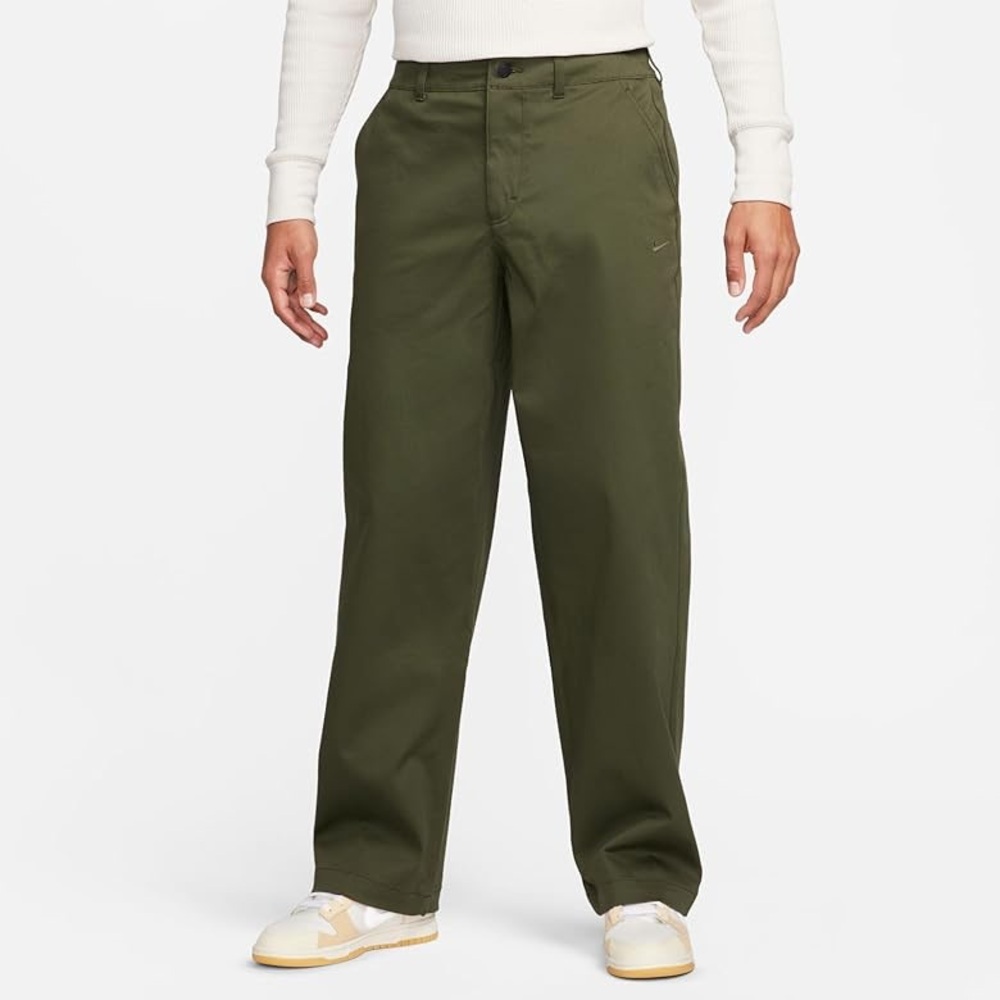 BRAND NEW Nike Life El Chino Pants Cargo Khaki Green